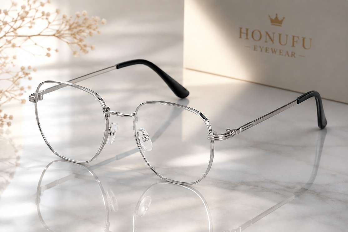 Buy HONUFU EYEWEAR Octagonal Sunglasses Clear For Men & Women Online @ Best Prices in India | Shopsy.in - Image 2