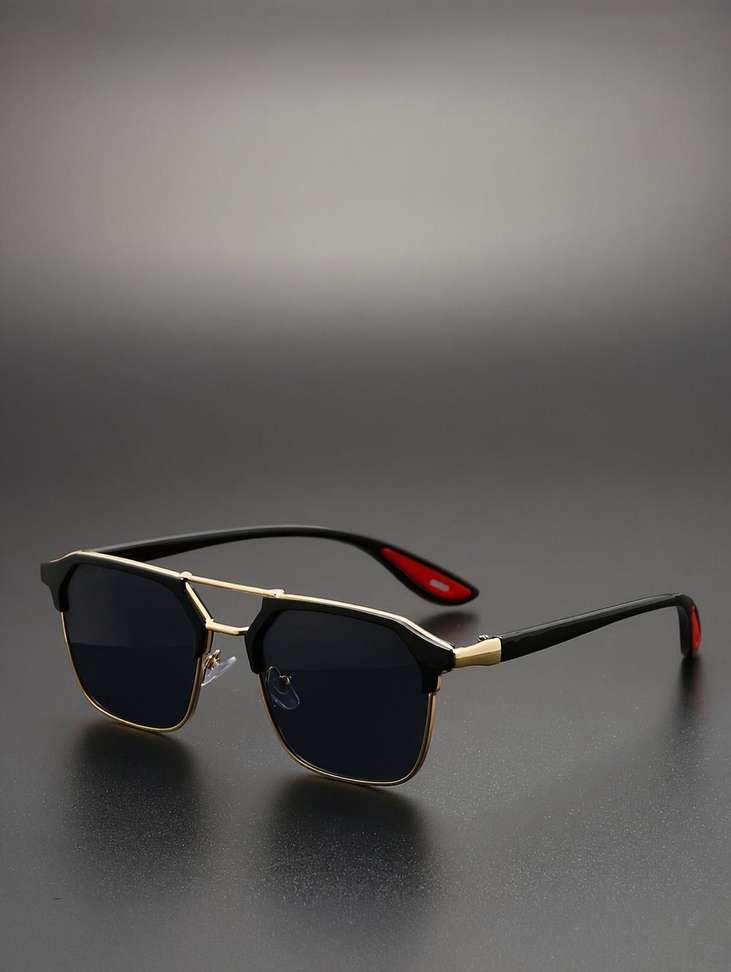 Amazea Wayfarer Sunglasses Black - Image 2