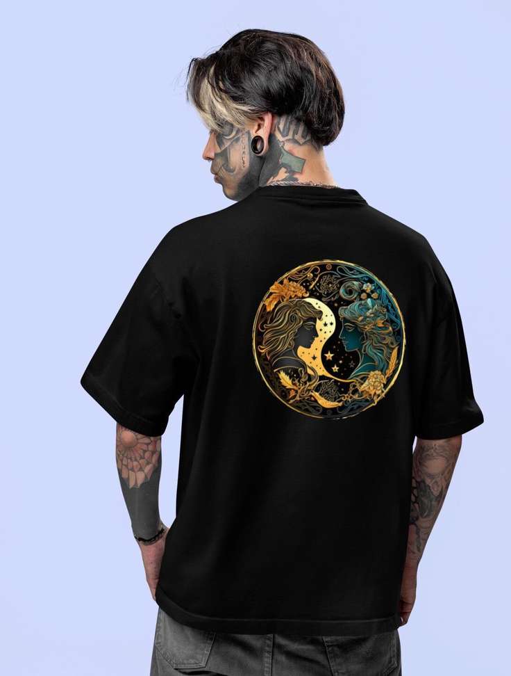 Dos Herman Os Printed Men Black T Shirt