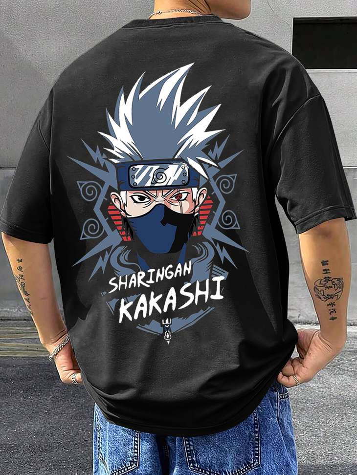 Mania Fashion Graphic Print Men Black T‑Shirt – 78% OFF Limited Deal