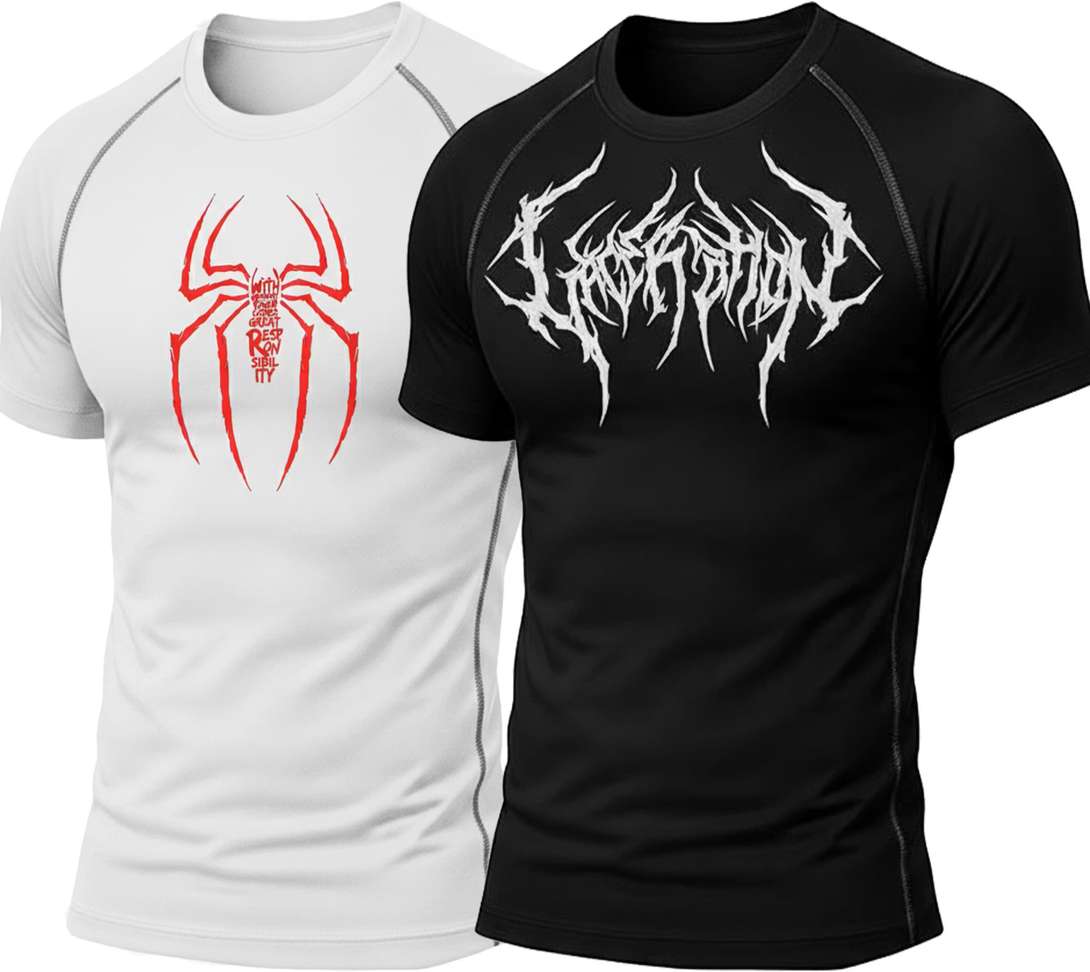 Shopsy PREDAX Graphic Print Men Round Neck Black T-Shirt - Image 2