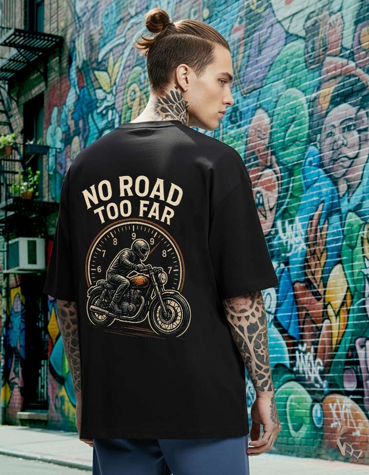 London Streets Graphic Print Men Black T‑Shirt – 68% OFF, ₹348 Deal