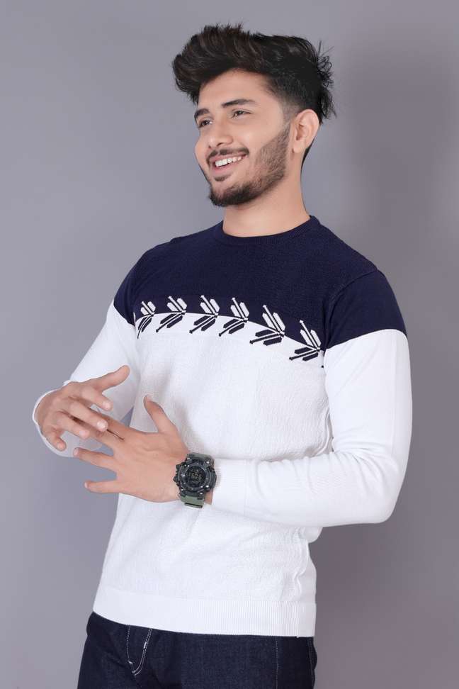 Araavi Color Block Men White T‑Shirt – 55% OFF, Lowest Price ₹798