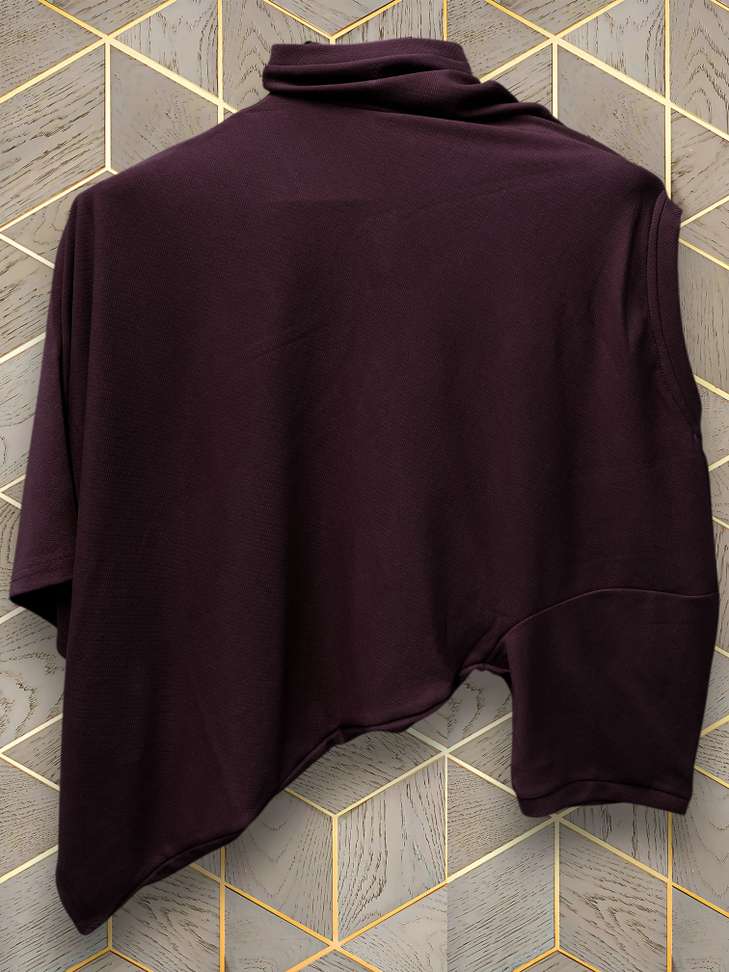 Shopsy SOLSTICE Men Purple Round Neck T-Shirt - Image 3