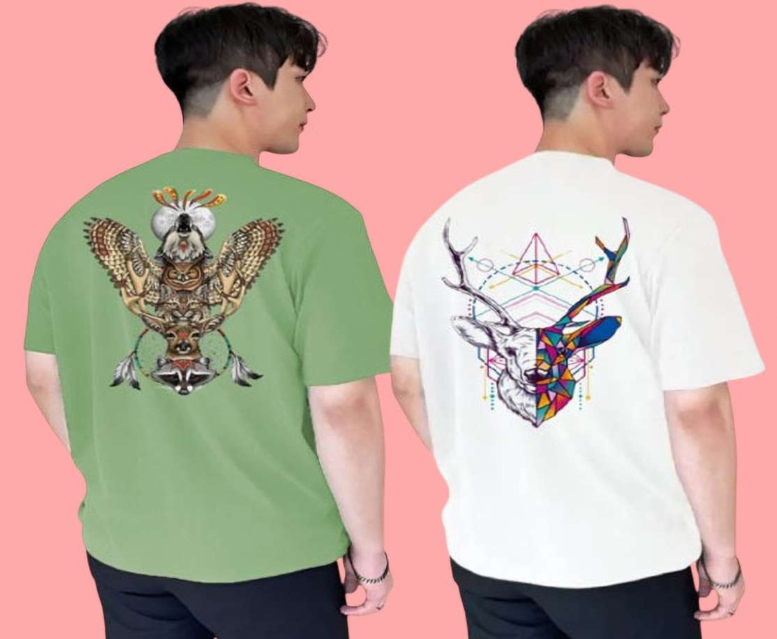Kushi Flyer Printed Men Multicolor T‑Shirt – 82% OFF Deal Review