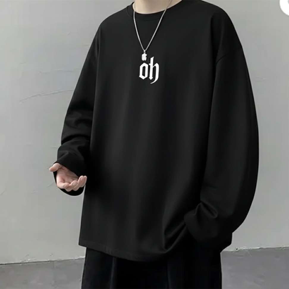 Shopsy Asta Moda Men Black Round Neck T-Shirt - Image 2