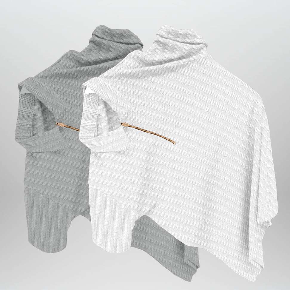 Browears Self‑Design Men Grey‑White Polo T‑Shirt – 62% OFF, Pack of 2