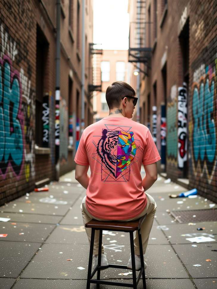 Kasendra Graphic Print Men Multicolor T Shirt