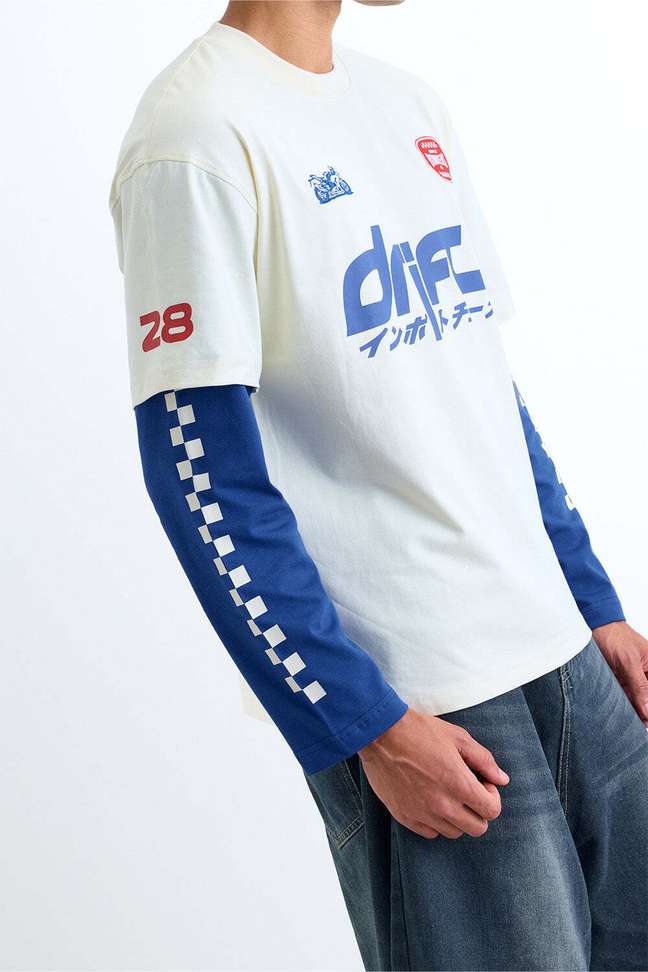 Shopsy Bonkers Corner Men White, Blue T-Shirt - Image 7