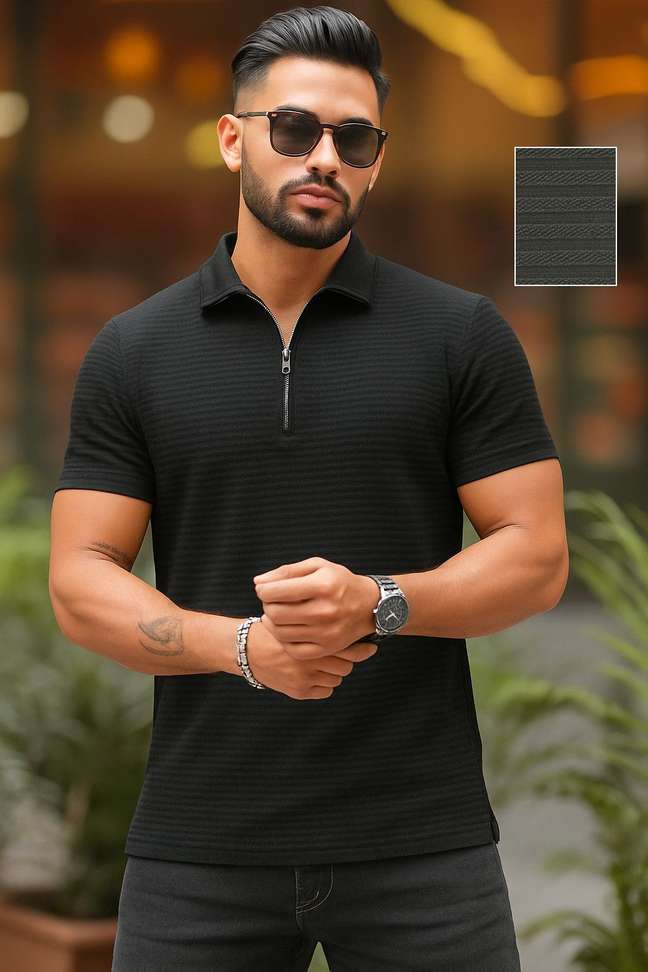 Fabflee Self‑Design Men Black T‑Shirt – 82% OFF Review & Lowest Price Deal