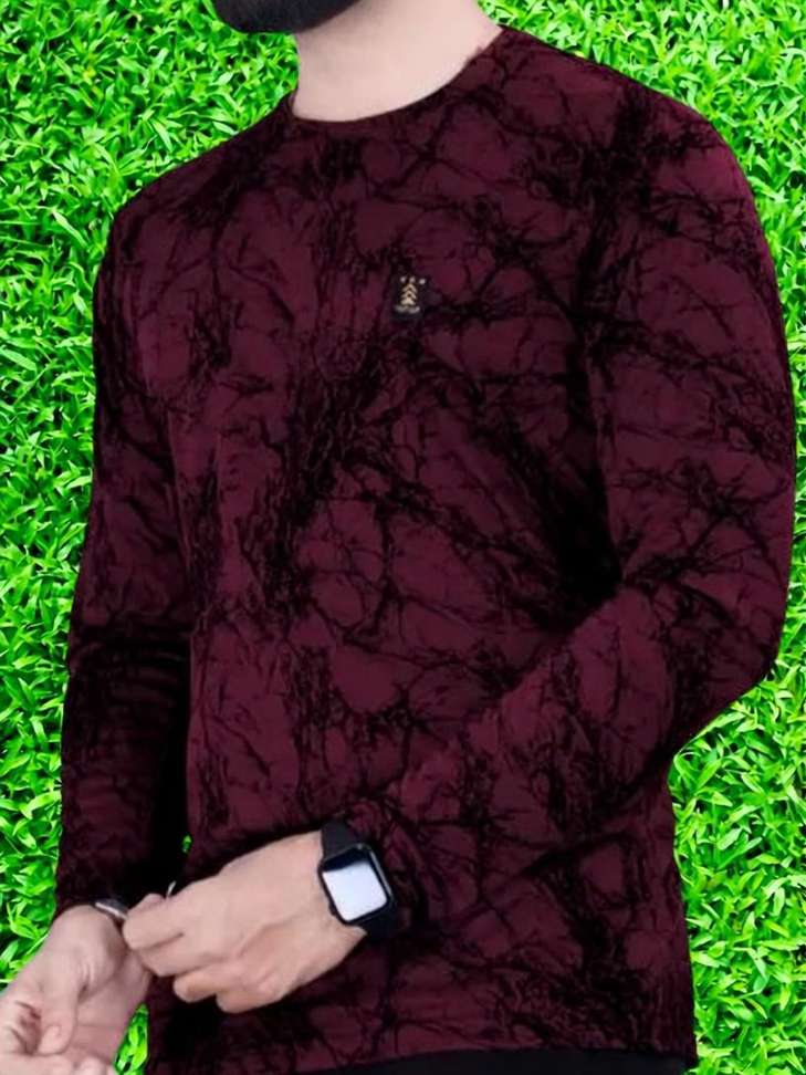 Magpy Printed Men Maroon T‑Shirt – 74% OFF, Pure Cotton, Trendy Print