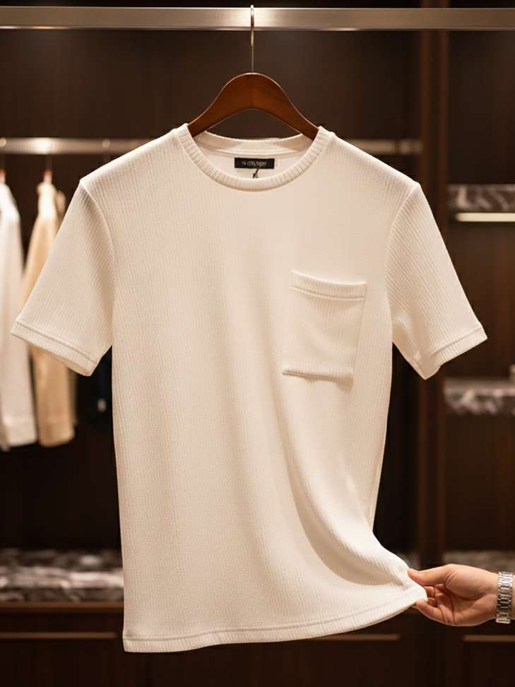 Teenzzi Self‑Design Men White T‑Shirt – 63% OFF, Only ₹367 – Review & Price Drop