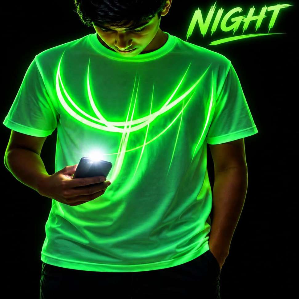 Shopsy Men Round Neck White T-Shirt - Image 2