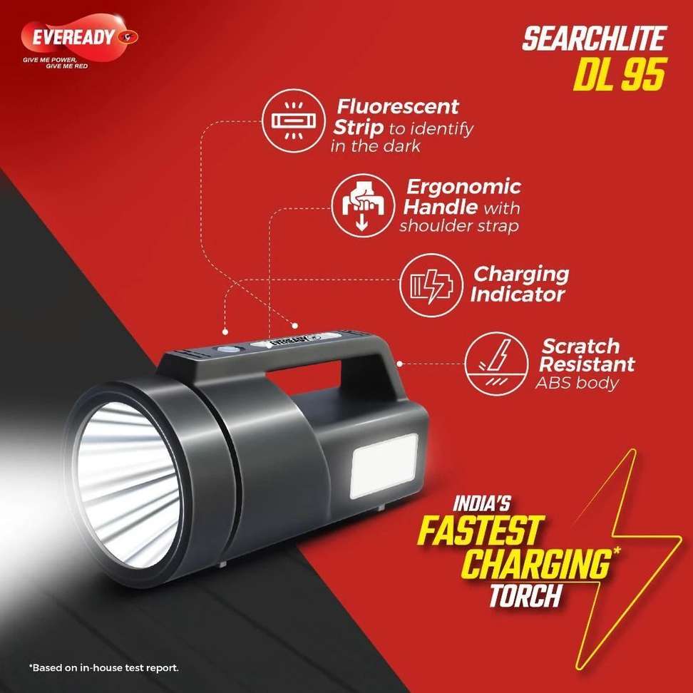 Shopsy EVEREADY Searchlite DL95 LED Torch - Image 6
