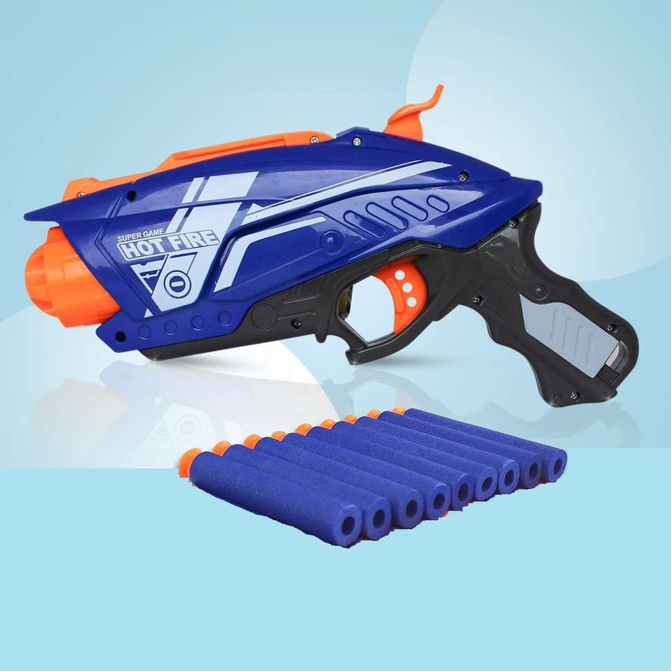 AR Kids Toys Foam Blaster Toy Gun for Kids Best Guns for Boys with 10 ...