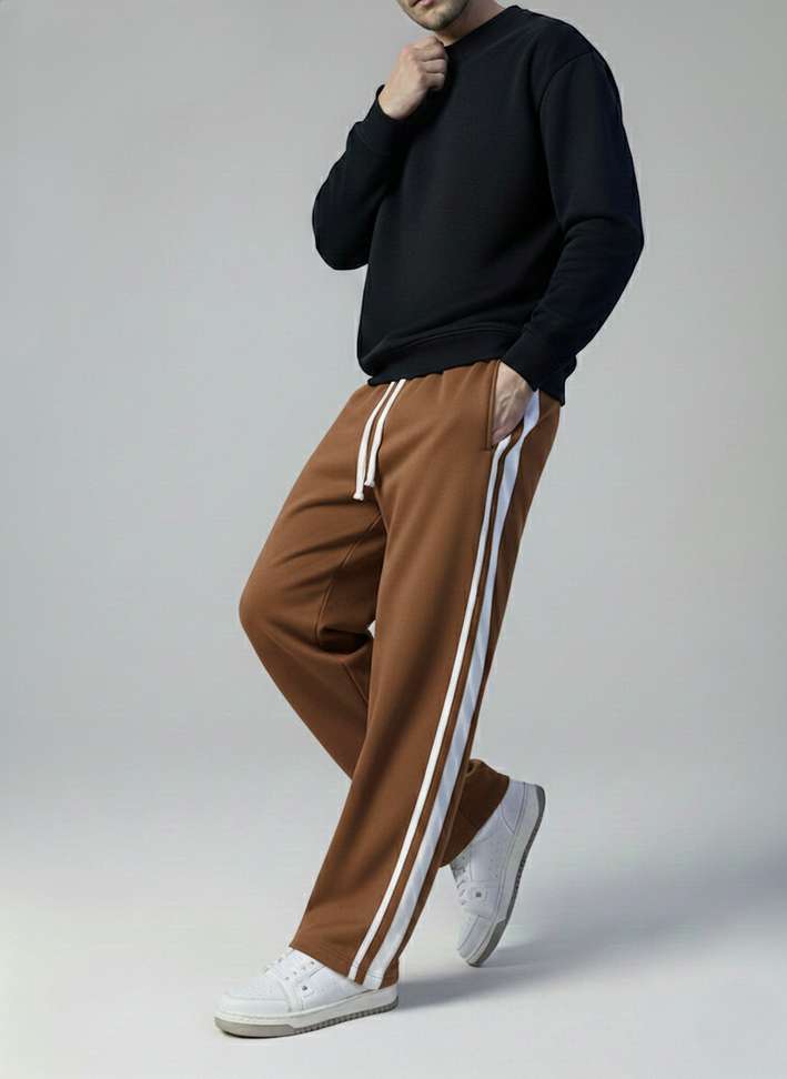 Shopsy rk hub Solid Men Brown Track Pants - Image 4