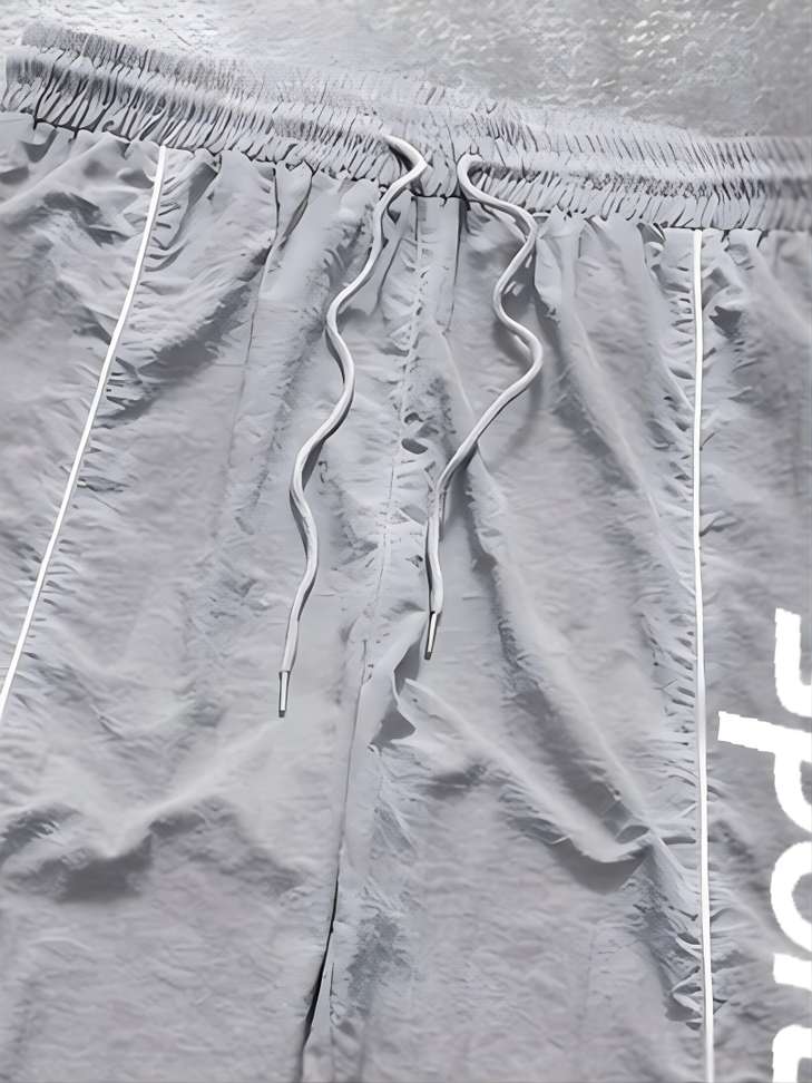 Shopsy Povaxpo Men Grey Printed Track Pants - Image 5