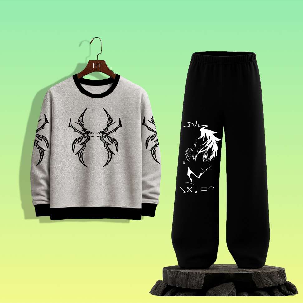 Asdn Group Tshirt Pant Co Ords Set