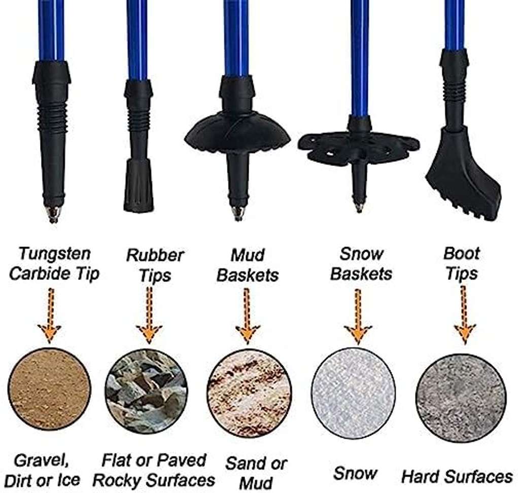 Shopsy SVULINT 3 Section Trekking Pole - Image 4