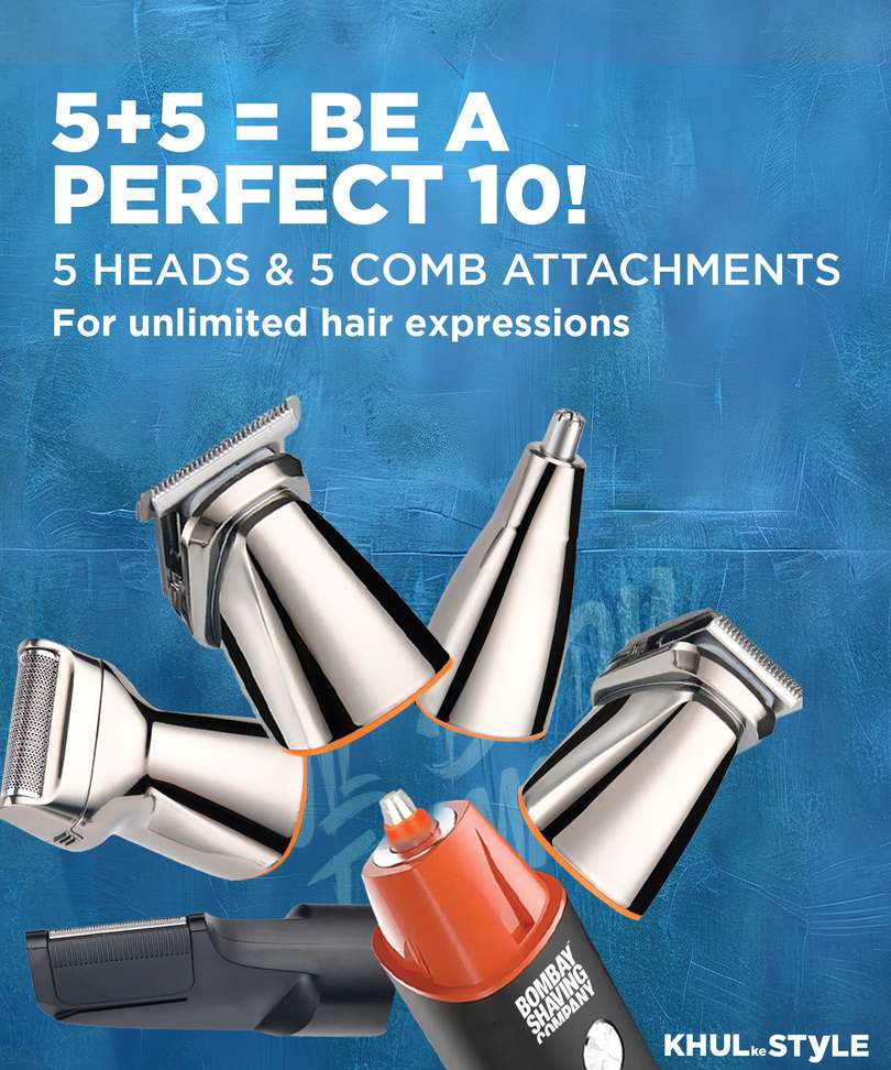 Shopsy BOMBAY SHAVING COMPANY 11-in-1 Full Body Trimmer - Image 5