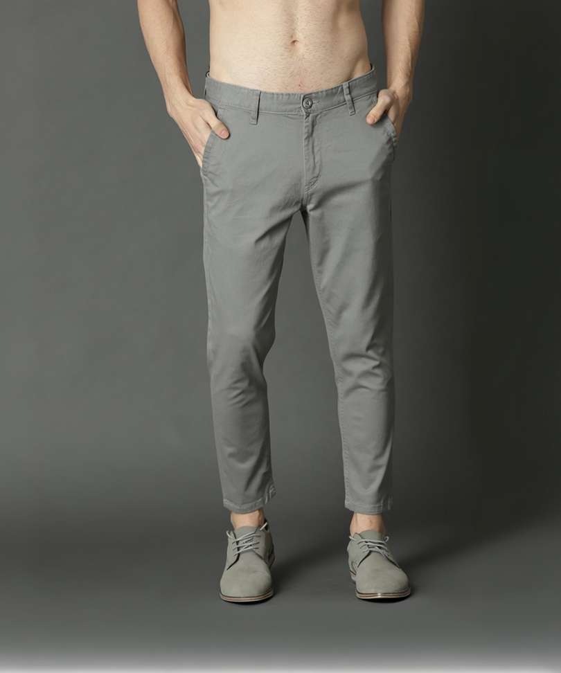 Roadster Regular Fit Men Grey Trousers – 55% OFF, Lowest Price ₹807