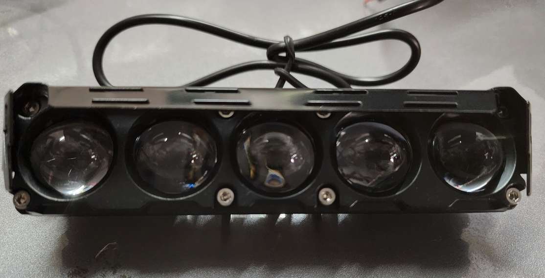 Shopsy BIKEBLOOM 5 Lens LED Foglight with Switch - Image 5