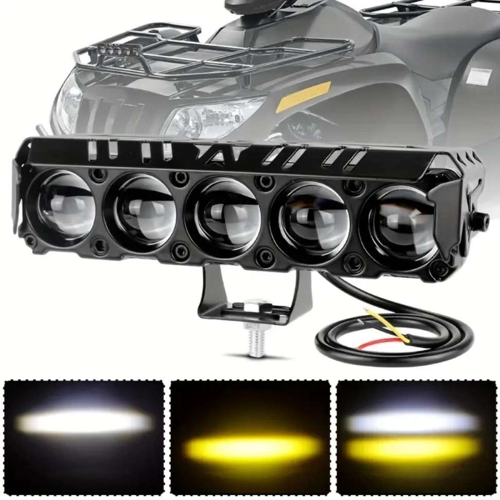 Shopsy BIKEBLOOM 5 Lens LED Foglight with Switch - Image 3