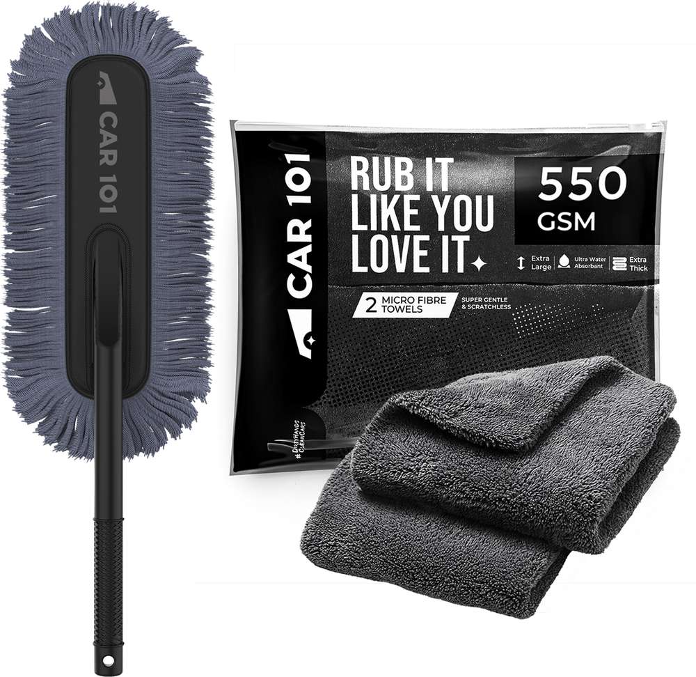 Car 101 Microfiber Vehicle Washing Duster - Image 2