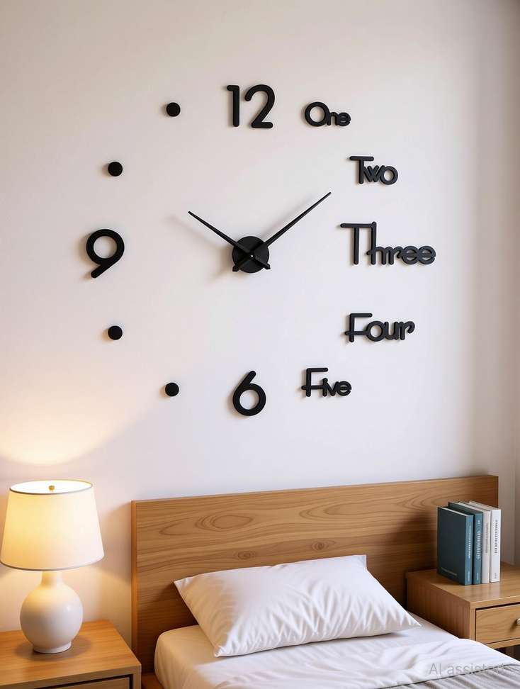 Shopsy FASTQT 60cm X 60cm Analog Wall Clock - Image 2