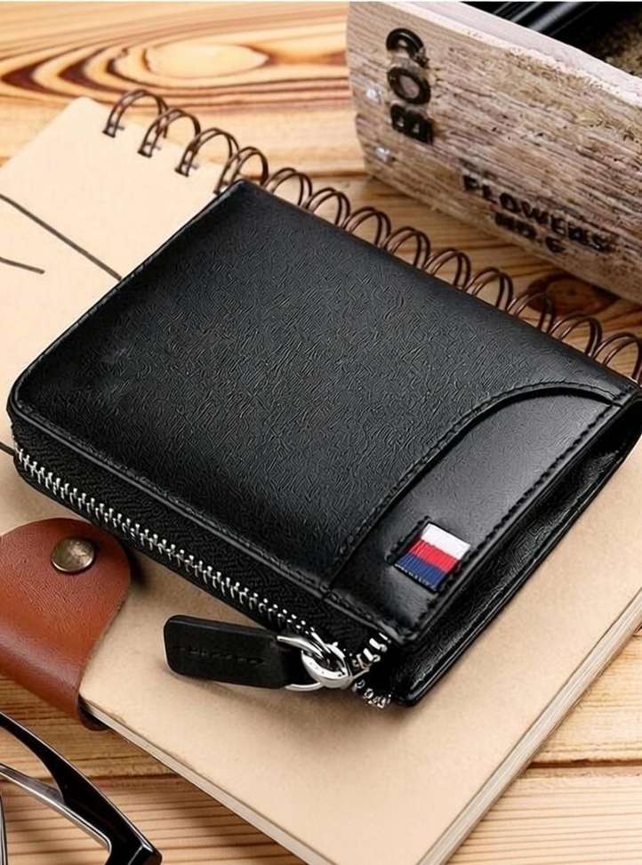 Shopsy watchstar Black Leather Card Holder - Image 4