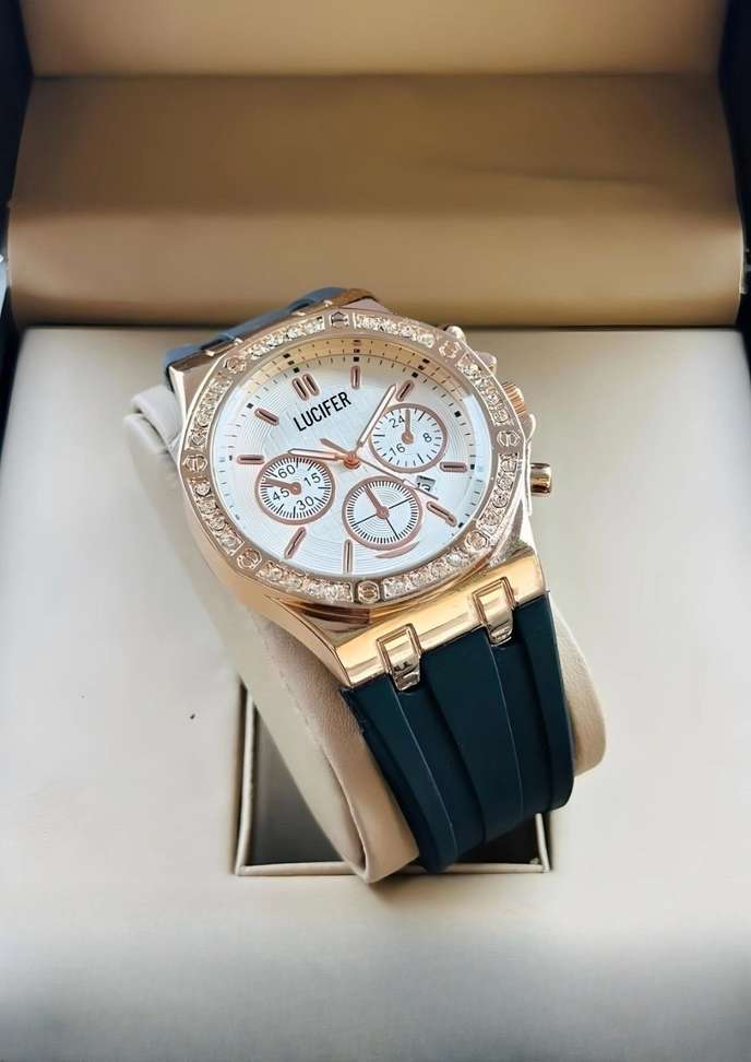 Lucifer DRM029 - BLACK Fashionable Rose gold Dial Diamond Date Display Watch - For Men Date Functioning Genuine Quality Softest Silicon Strap Quartz Analog Watch - For Men - Buy Lucifer DRM029 - BLACK Fashionable Rose gold Dial Diamond Date Display Watch - For Men Date Functioning Genuine Quality Softest Silicon Strap Quartz Analog Watch - For Men Day & Date Working Dial Premium Silicone Strap Quartz Mechanism Wrist Watch Online at Best Prices in India | Shopsy.in - Image 7