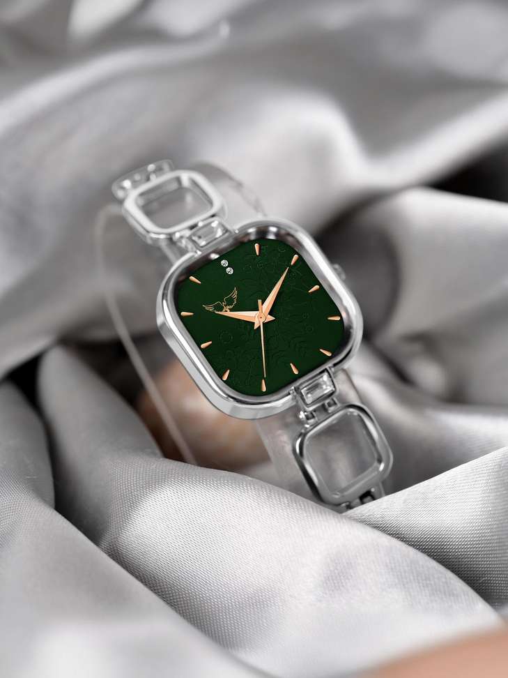 Shopsy WHITE BIRD H 5090 Silver Analog Watch - Women - Image 2