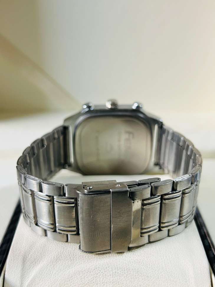 Shopsy FANTON WATCHES Luxury Men’s Quartz Wristwatch - Square Dial, - Image 5