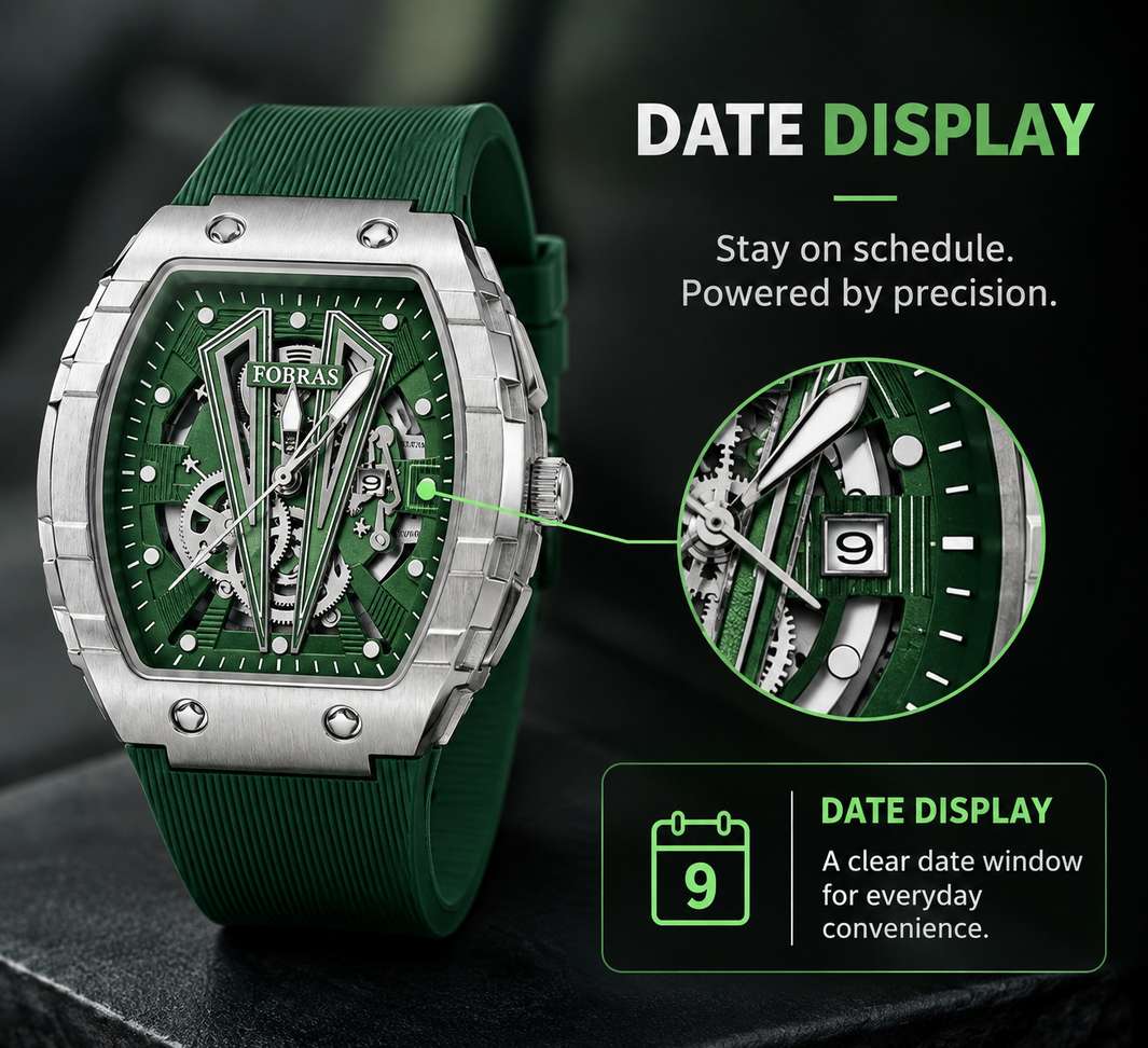 Shopsy fobras Green Analog Watch for Boys & Girls - Image 2