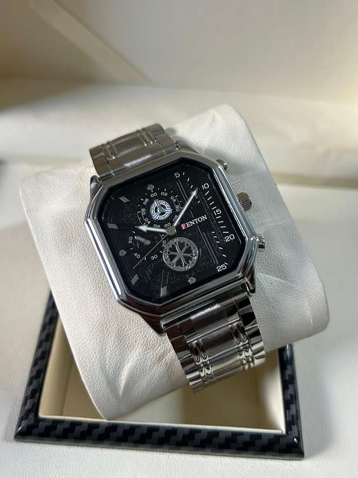Shopsy FENTON WATCHES FW-116 Black Analog Watch - Image 2