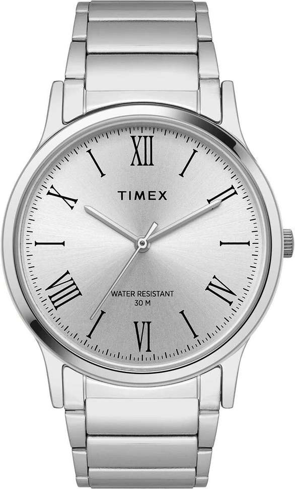 Shopsy TIMEX TW00ZR347 Silver Dial Stainless Steel Watch - Image 2