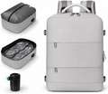 Shopsy KARRIER 60L Grey Vacuum Compression Laptop Backpack - Image 8