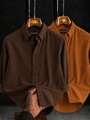 Shopsy JACKBELLA Men Solid Casual Beige Shirt - Image 8