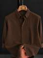 Shopsy JACKBELLA Men Solid Casual Beige Shirt - Image 7