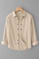 Shopsy GLOREN Men Solid Casual Pink Shirt - Image 4