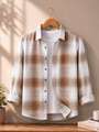 Shopsy Black Deer Men Checkered Multicolor Shirt - Image 4