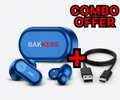 BAKKERS LATEST BUDS 2026 True Wireless Earbuds with Mic, 12.4mm Drivers B103 Bluetooth Gaming Headset Price in India - Buy BAKKERS LATEST BUDS 2026 True Wireless Earbuds with Mic, 12.4mm Drivers B103 Bluetooth Gaming Headset online at Shopsy.in - Image 7