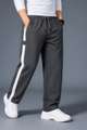 Shopsy MSREALSON Striped Men Black, Grey Track Pants - Image 8