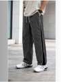 Shopsy NIKHIL HOSIERY Colorblock Men Grey Track Pants - Image 7