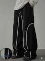 LEXREX Loose Fit Men Black Trousers - Image 7