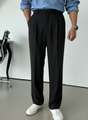 Shopsy INDICLUB Relaxed Men Black Trousers - Image 6