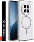AuraX Back Cover for REALME 12X 5G, Grey, Shock Proof - Image 9