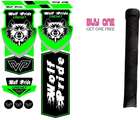 WOLF PRIDE WP Vinyl Cricket Bat Sticker Blue, Black - Image 9