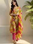 Shopsy FABUNNA Cotton Women Kurta Pant Dupatta Set - Image 8