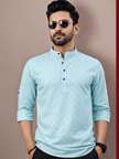 Varbandhan Men Self Design Straight Kurta - Buy Varbandhan Men Self Design Straight Kurta Online at Best Prices in India | Shopsy.in - Image 7